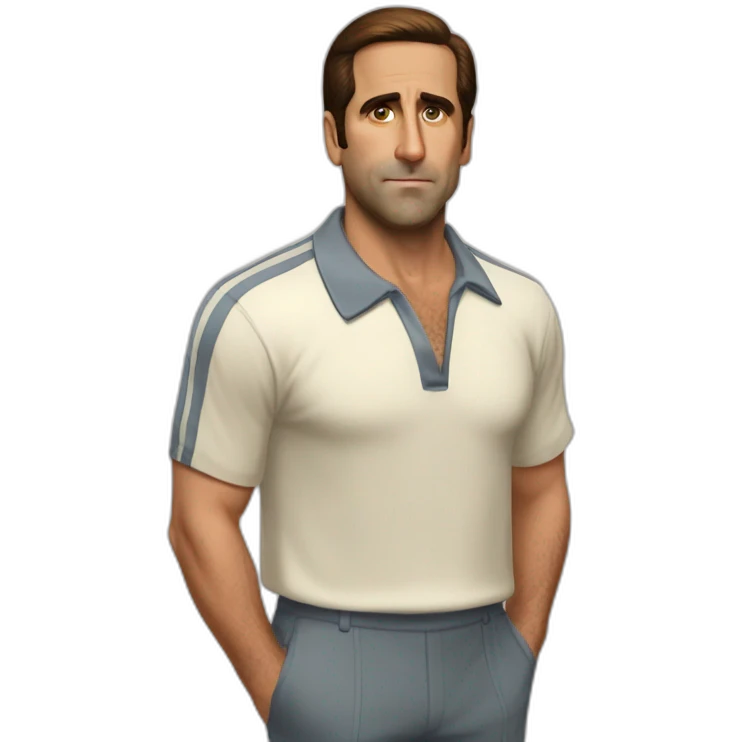 retro 70s gym clothes for Michael scott emoji