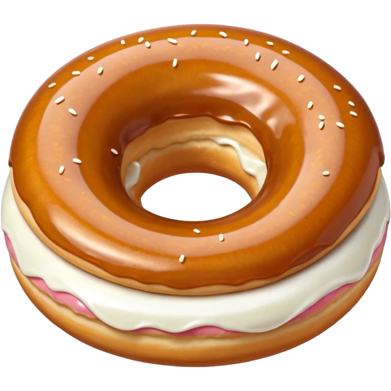 donut frutiger aero style emoji