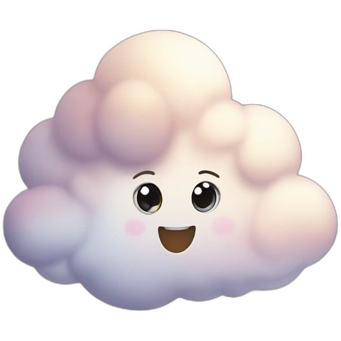 carita enamorado animado con una nube que diga "munanakuy" emoji