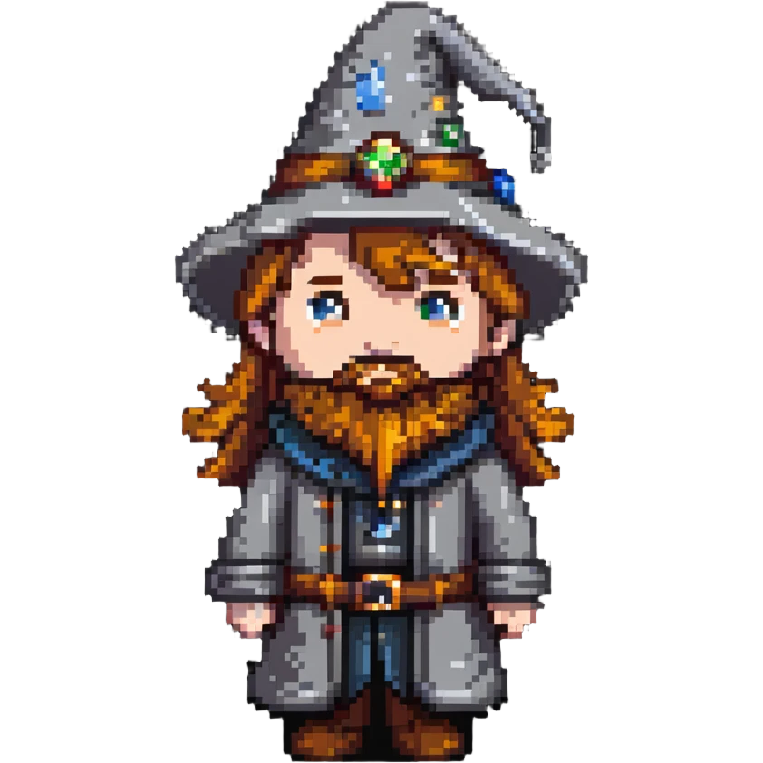 developer with a wizard hat emoji