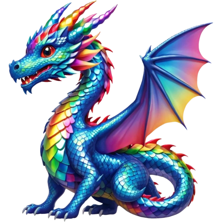 Rainbow Dragon  emoji