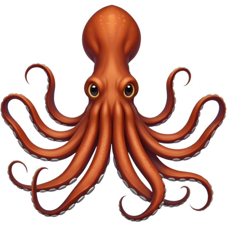 Giant Squid – Huge squid with long curling arms emoji