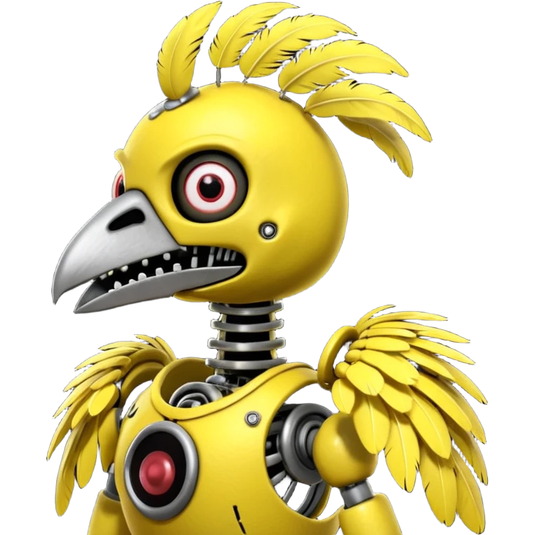 Chica from Five Nights At Freddy's Movie emoji