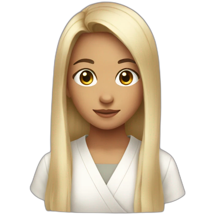 Young miko emoji