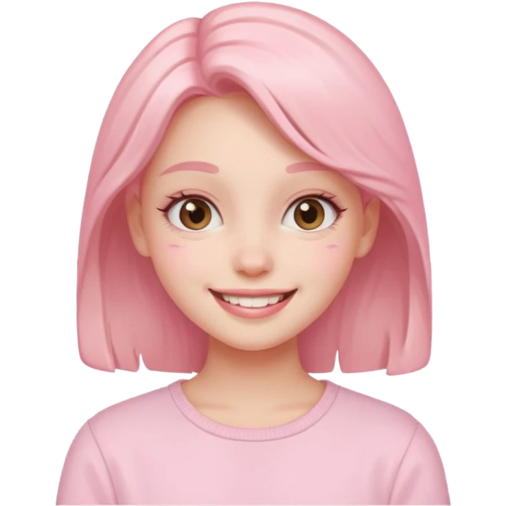 Pastel Pink Aesthetic Girl emoji