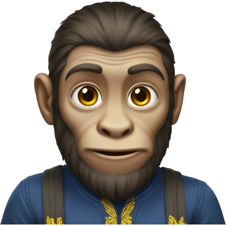Ukrainian-Monkey emoji