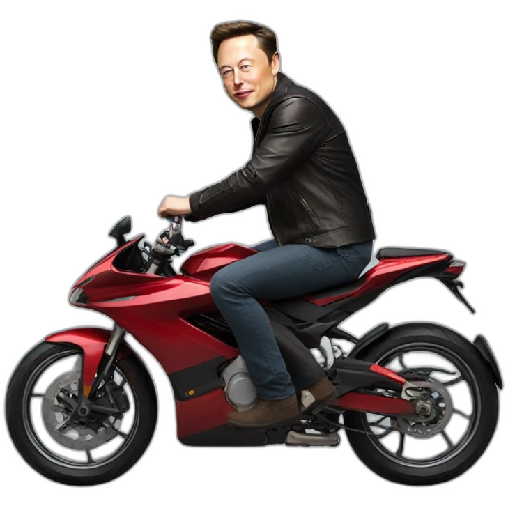 elon musk engaged physically riding a cat in private emoji