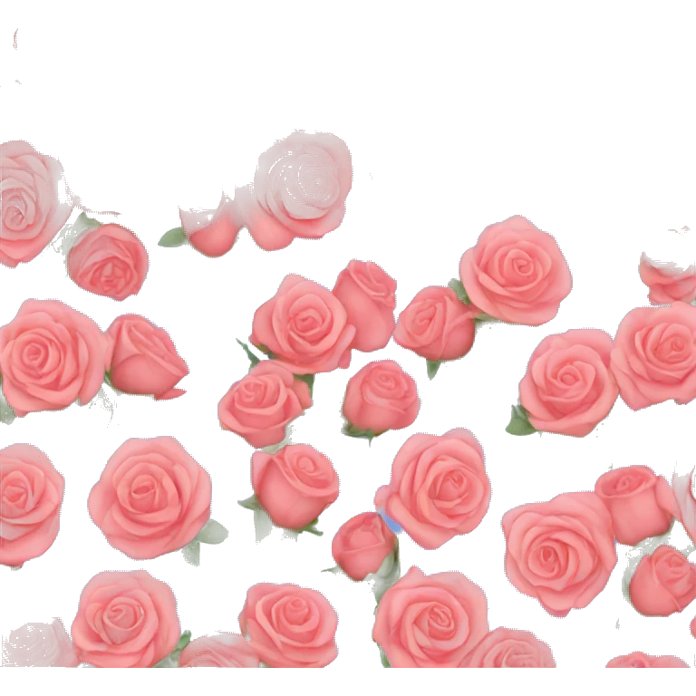 Rosas azules emoji
