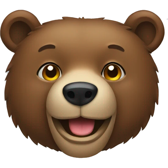 Bear  emoji