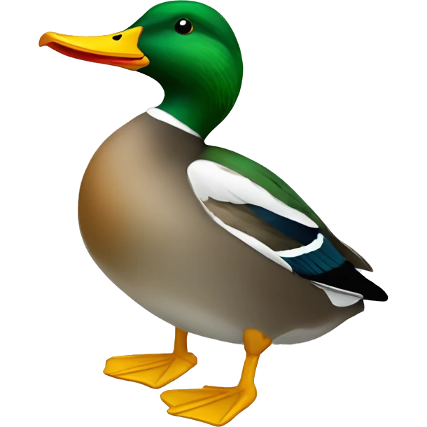green mallard emoji