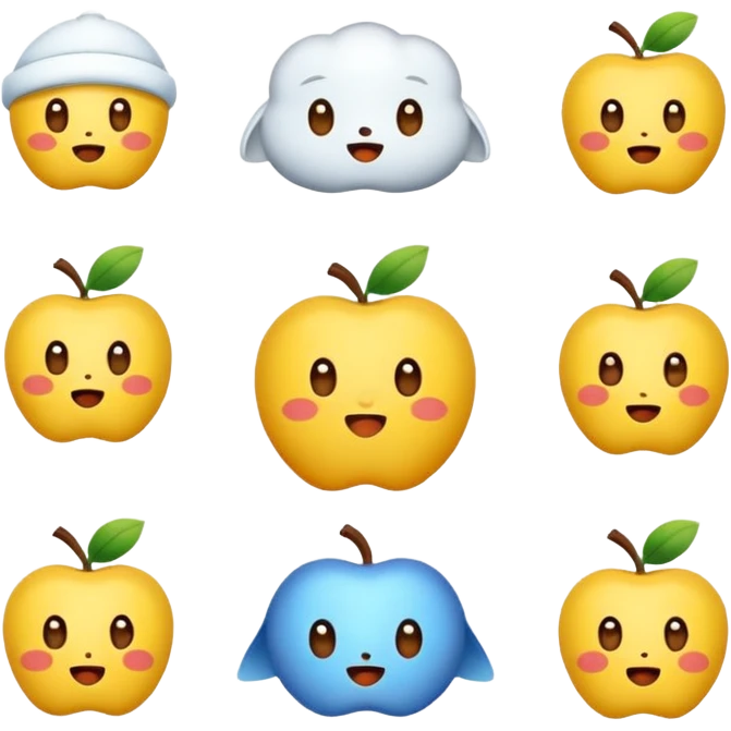 산타모자를 쓰지 않은 흰수염 할아버지 정면 emoji