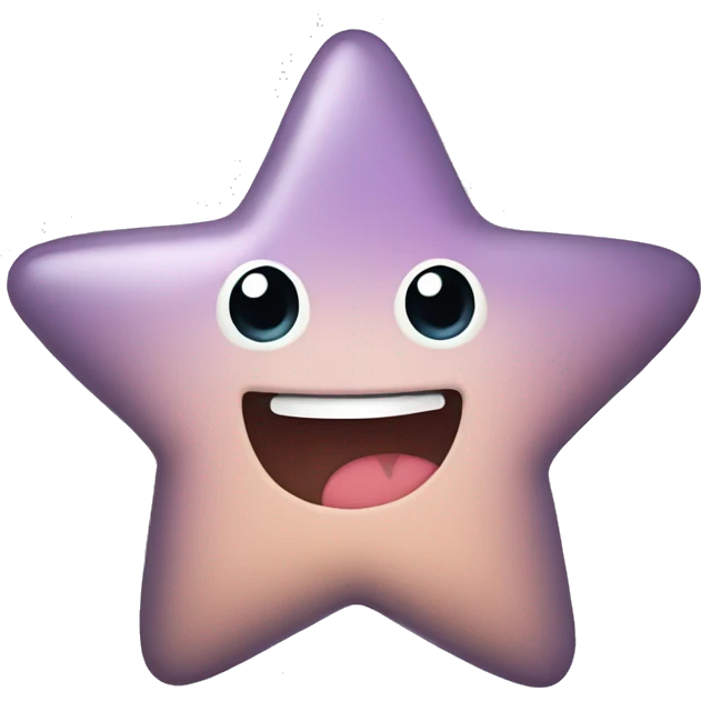 Cute star emoji