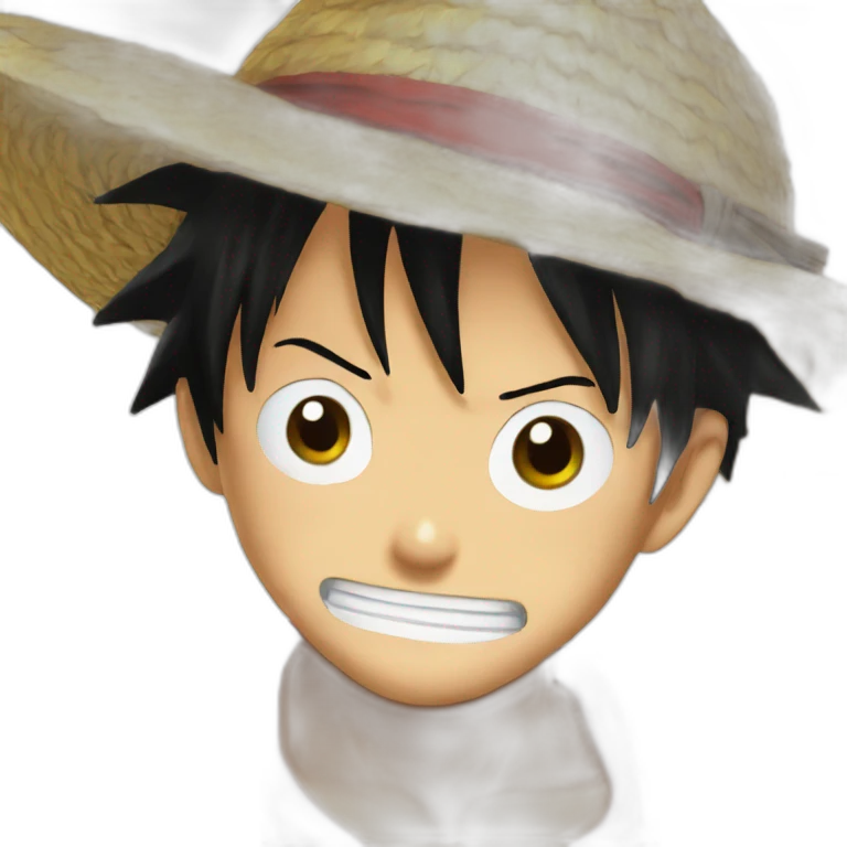 Luffy emoji