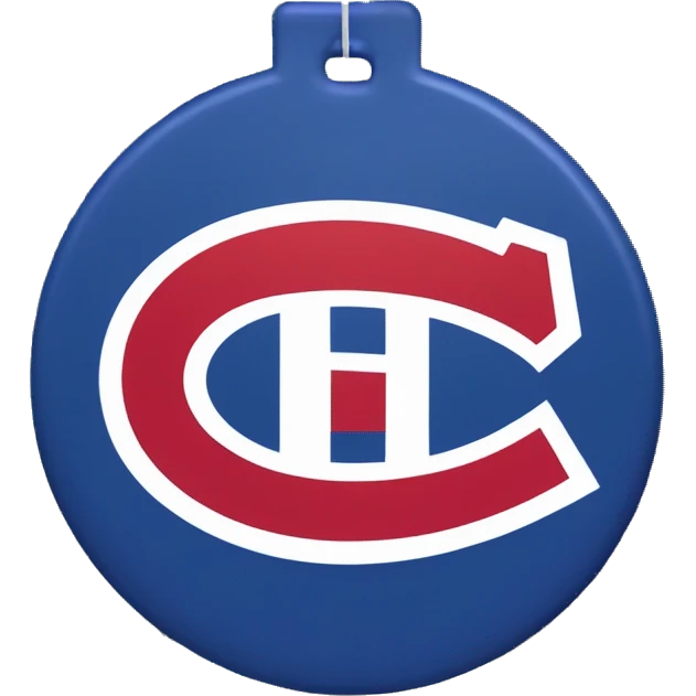 Montréal Canadiens Logo being hung from a tree emoji