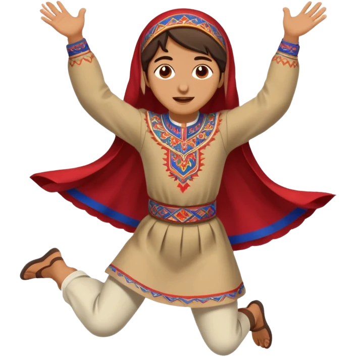 Jump armenian emoji