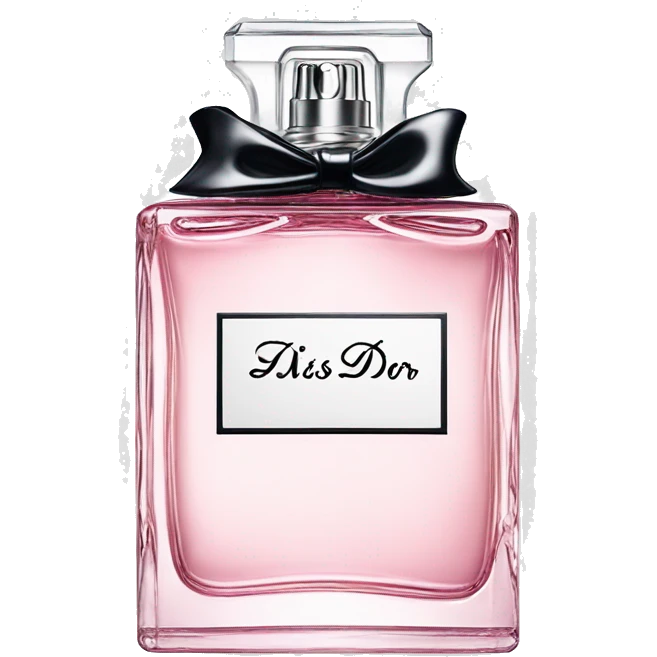 Miss Dior pefume  emoji