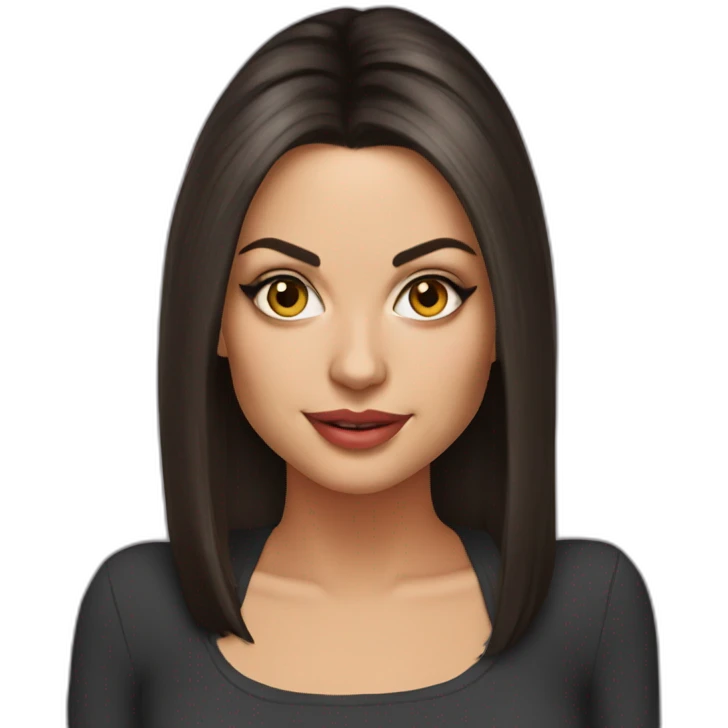 mila kunis emoji