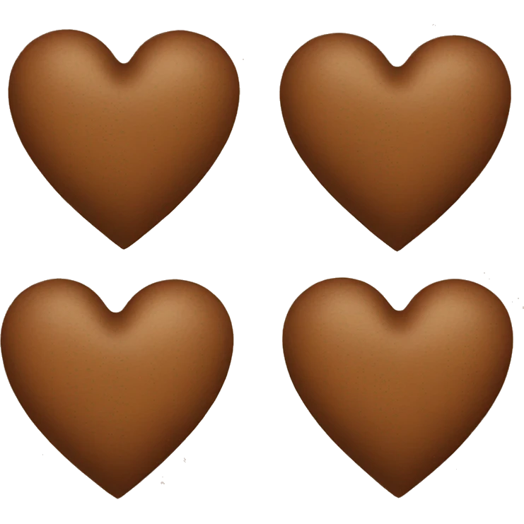 brown heart emoji