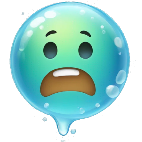 air bubbles emoji