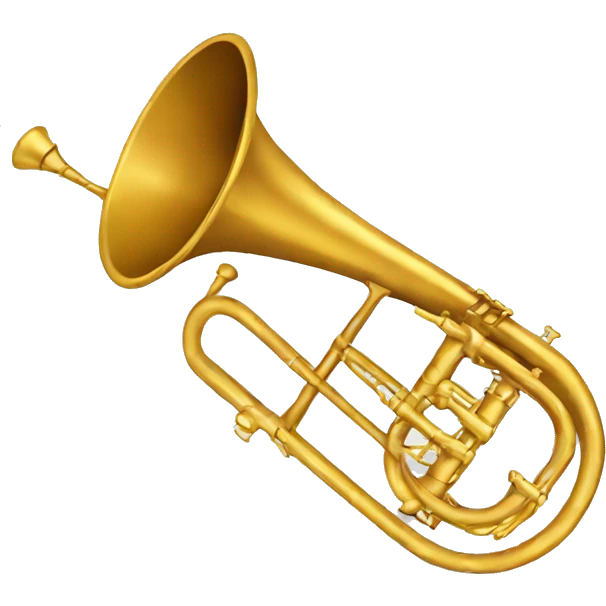 trombone with slide emoji