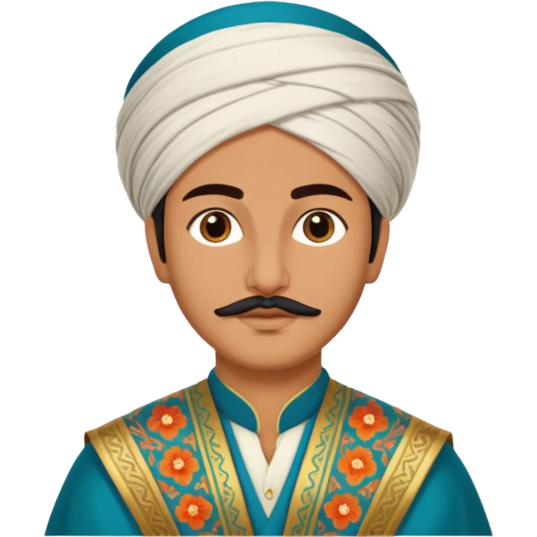An ordinary Persian citizen in 1980 emoji