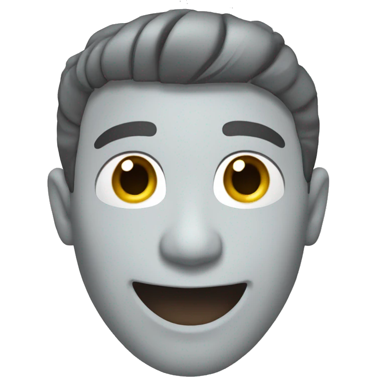clean cut argentine smiling emoji