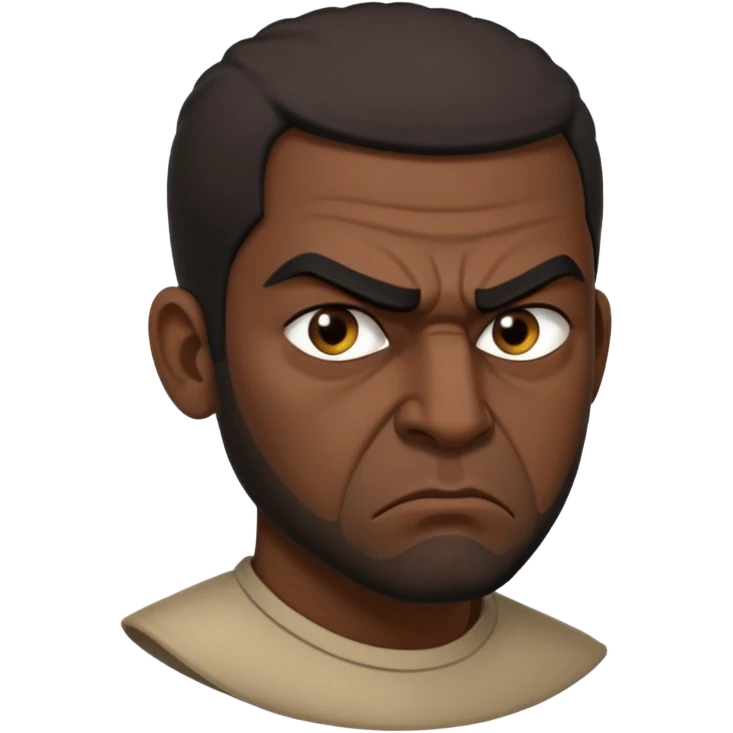 angry Iraqi, in profile emoji