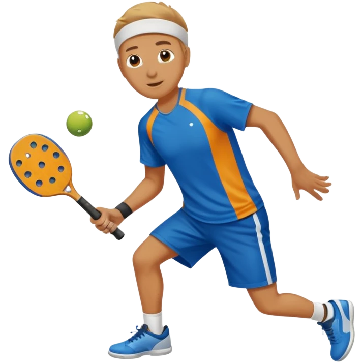 Me play Pickleball  emoji