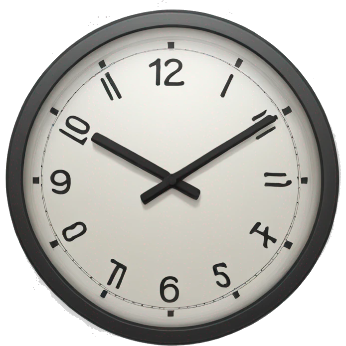 clock emoji