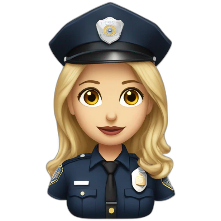 sarah michelle gellar police officer emoji