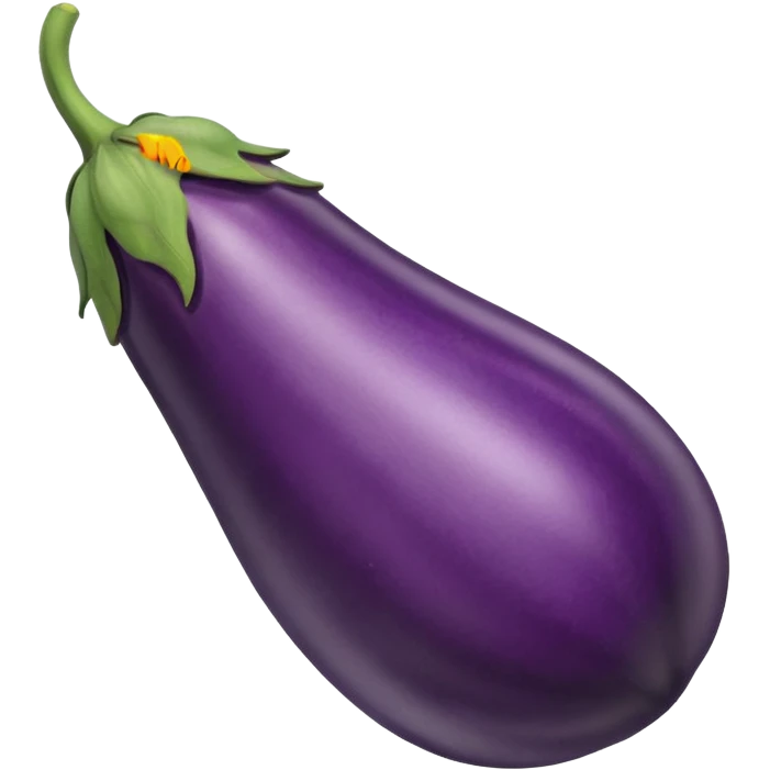 Veiny looking eggplant emoji