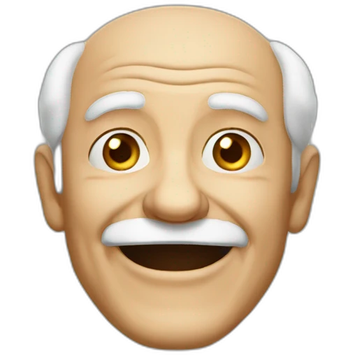 happy-old-man emoji