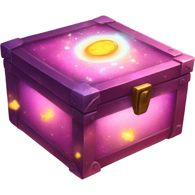 ( 8K )𓂺THE 🪄🪄🪄MAGIC BOX🗿 glittery✨box of magic light emoji