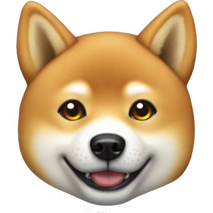 Cheeky Shiba inu emoji