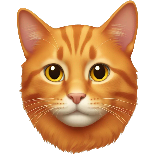 Orange cat  emoji