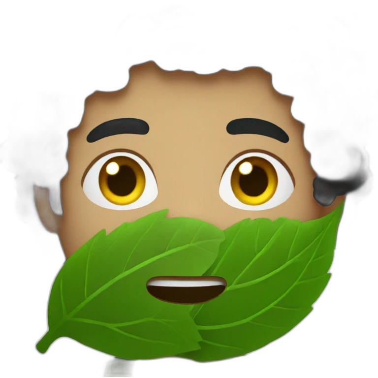 dark leafy green emoji