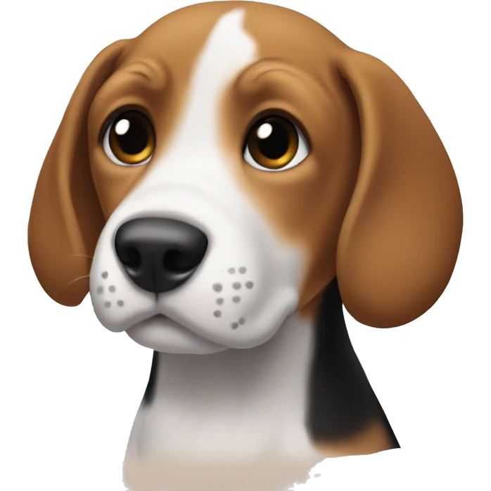 Beagle puppy emoji