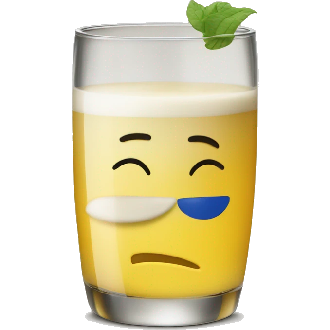 A Ricard glass of pastis emoji