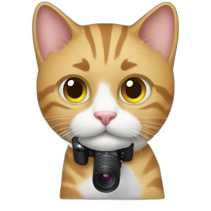 Cat photographer emoji