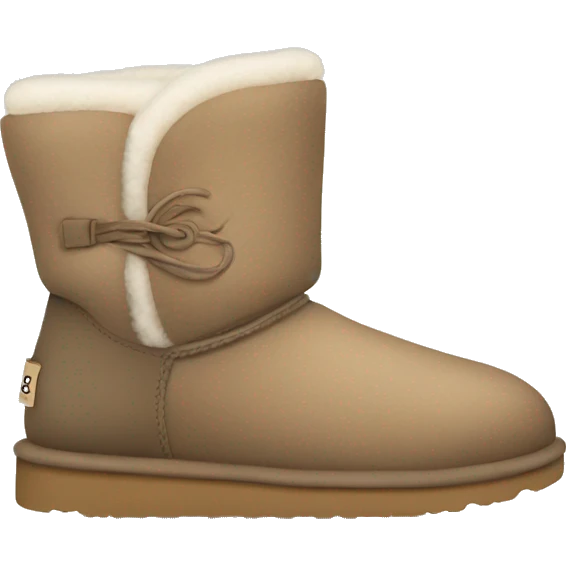 cute little ugg boots emoji