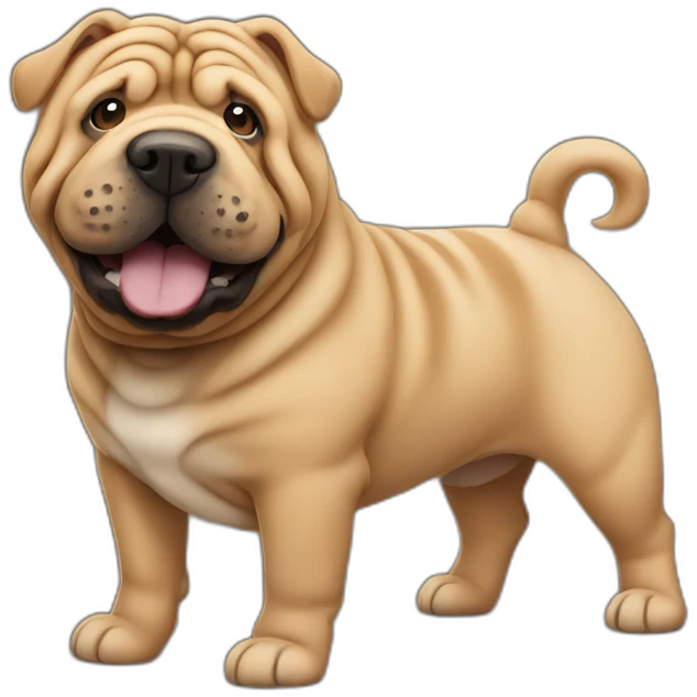 Sharpei emoji