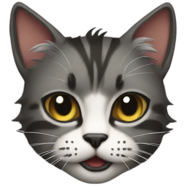 punk rock cat emoji