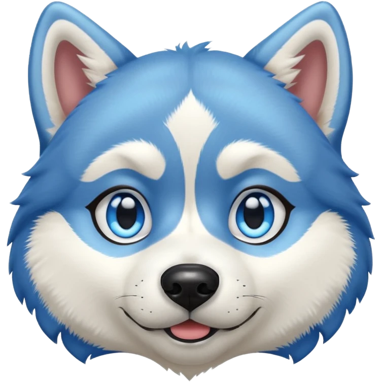 husky dog emoji