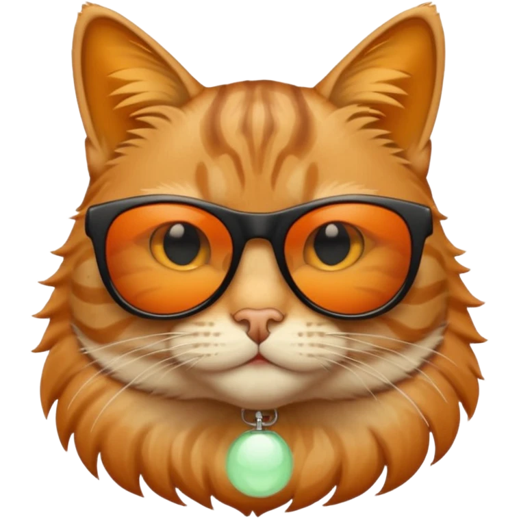 Cat wearing sunglasses emoji
