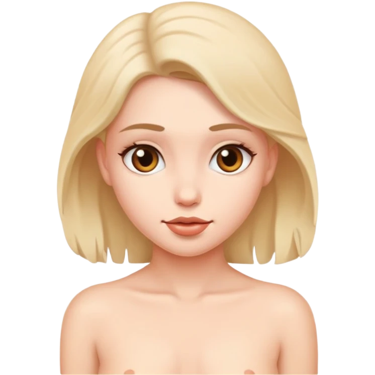 Nude girl emoji