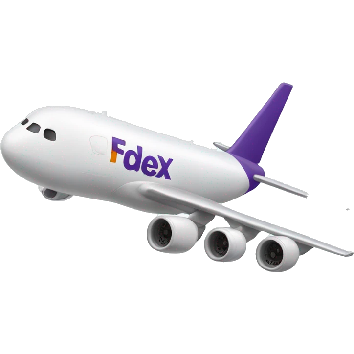 Fedex airplane emoji