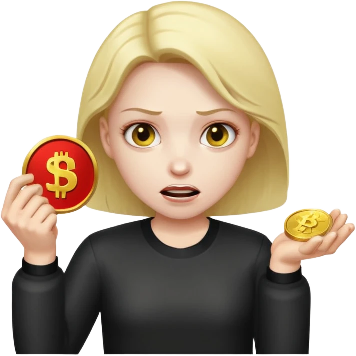 Voilent killer coin seller  emoji