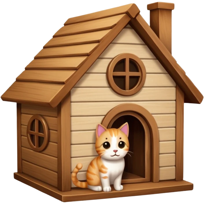 cat house emoji