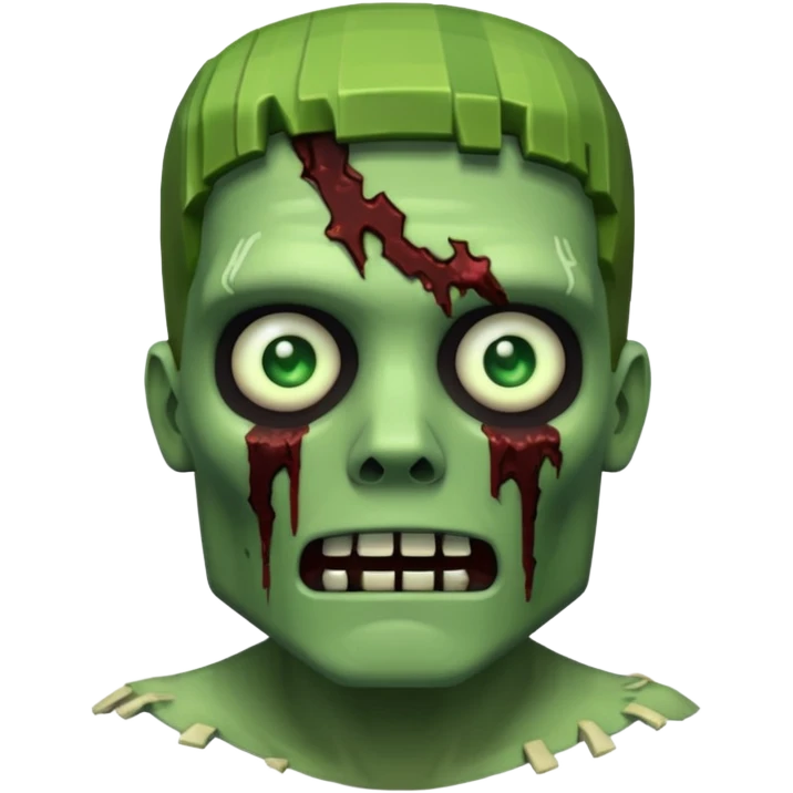 Zombie  minecraft  emoji