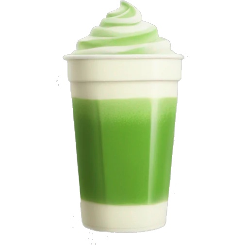 Matcha latte aesthetic  emoji
